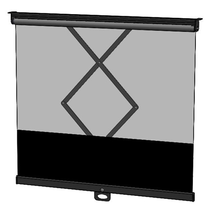 Manual Pull-down Sun Visor Shade