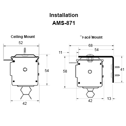 With 2” wide headrail and 1” wide cellular (honeycomb) fabric