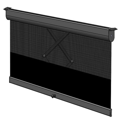 Manual Pull-down Sun Visor Shade